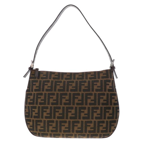 1240007025382 1 Fendi Brown Soccer Shoulder Messenger Bag Canvas