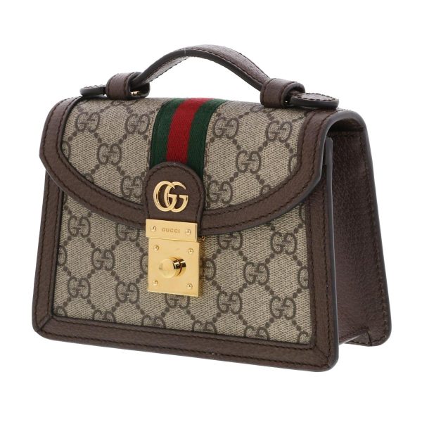 1240007026024 2 Gucci Brown Ophidia GG Supreme 2way Shoulder Bag Messenger Bag