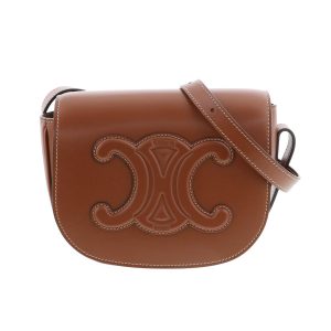 1240009004242 1 Celine Belt Bag Charm Body Bag Waist Bag Quilted Calfskin Leather Red