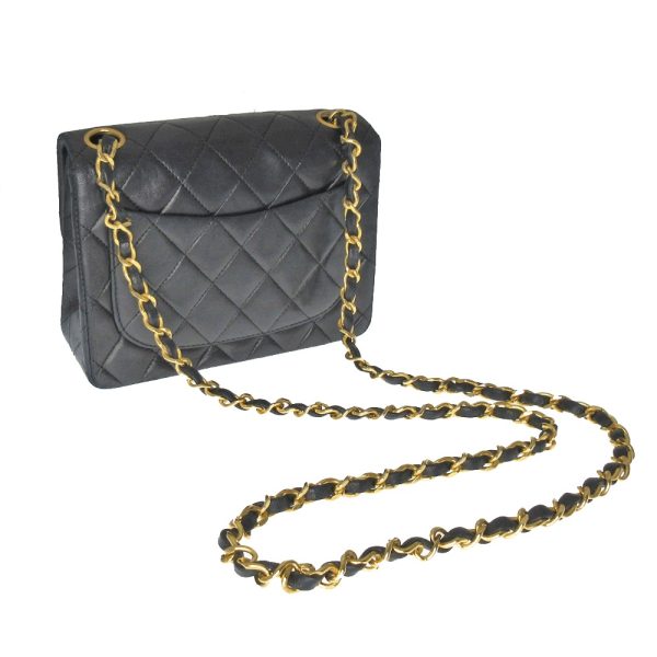 13 Chanel Chain Shoulder Bag Matelasse Popular Gold Chain Compact Coco Mark