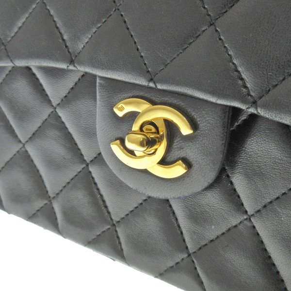 16 Chanel Chain Shoulder Bag Matelasse Popular Gold Chain Compact Coco Mark