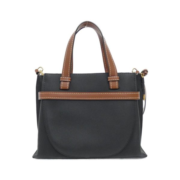 2 Loewe Gate Top Handle Small Bag Black