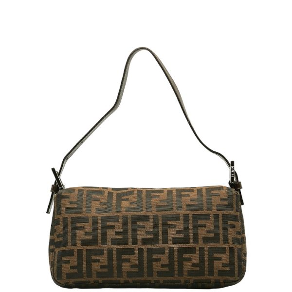 2 Fendi Zucca Mamma Bucket Shoulder Bag Brown