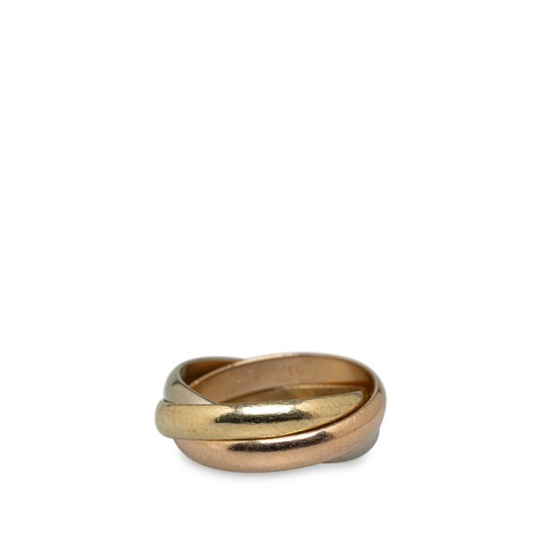 2 Cartier Trinity Ring Ring Yellow Gold