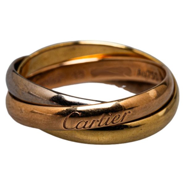 2 Cartier Trinity Ring Multicolor