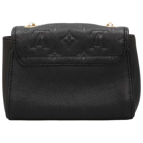 2 Louis Vuitton Chain Shoulder Bag Empreinte Saint Germain BB Black