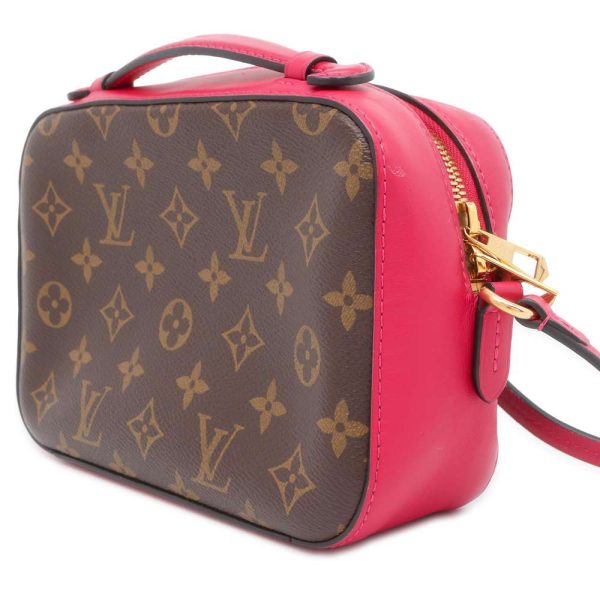 2 Louis Vuitton Shoulder Bag Monogram Saintonge Freesia