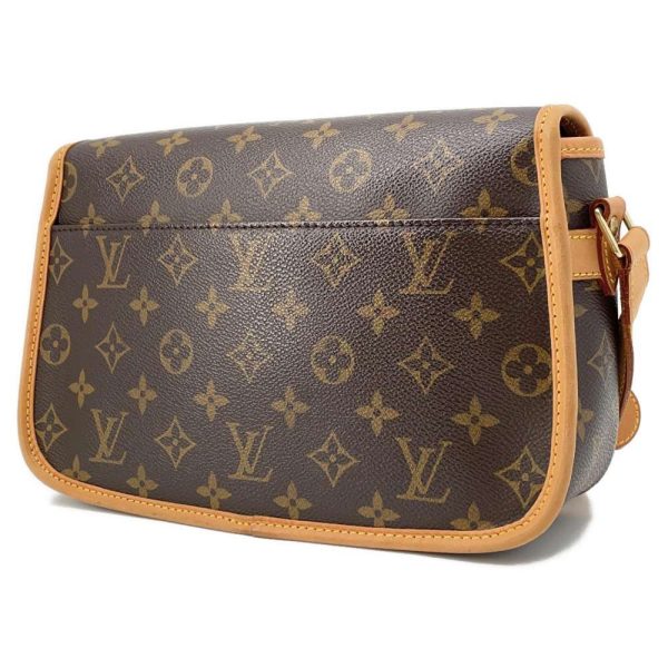 2 Louis Vuitton Shoulder Bag Monogram Sologne Brown