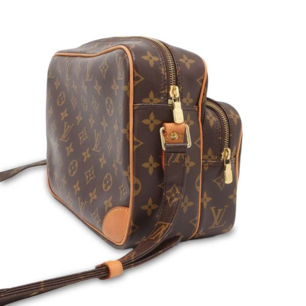 2 Louis Vuitton Shoulder Bag Monogram Nile Brown