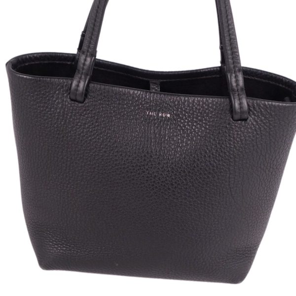 2 The Row 2way Tote Bag Small Calf Leather Black