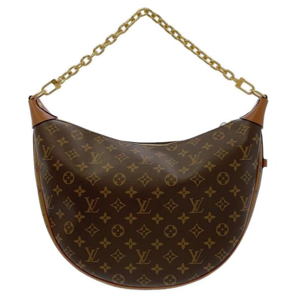 2 Louis Vuitton Reverse Monogram Loop Shoulder Bag Brown