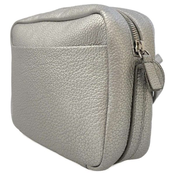 2 Balenciaga Shoulder Bag Leather Camera Bag Silver