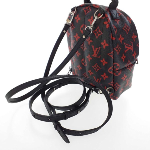 2 Louis Vuitton Monogram Backpack Mini Rucksack Black
