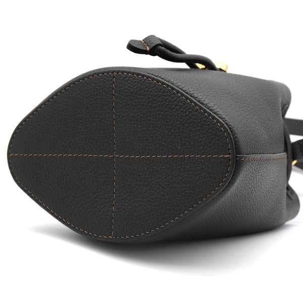 2 Burberry Bucket Bag Shoulder Bag Mini Black