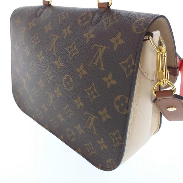 2 Louis Vuitton Monogram Vaugirard PM Handbag Brown