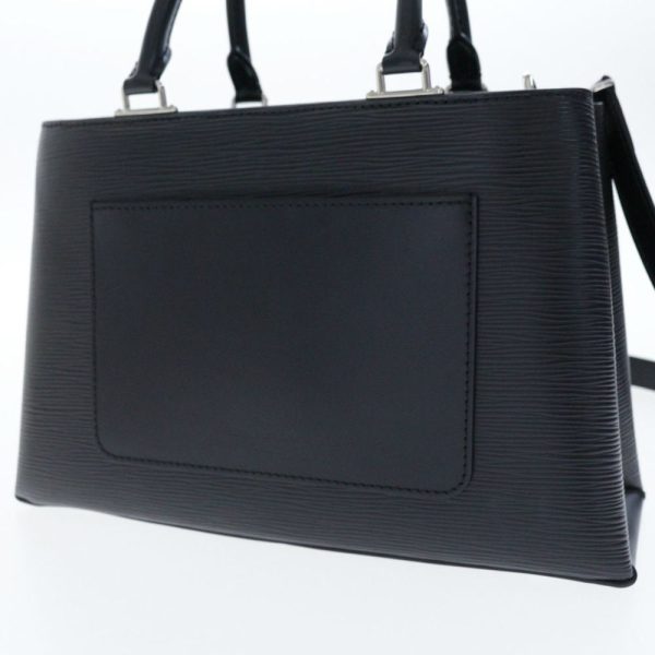 2 Louis Vuitton Epi Kleber PM Handbag Noir Black