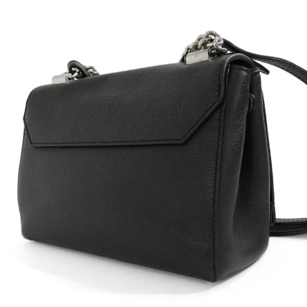2 Louis Vuitton Lockme BB Chain Shoulder Bag Noir Black
