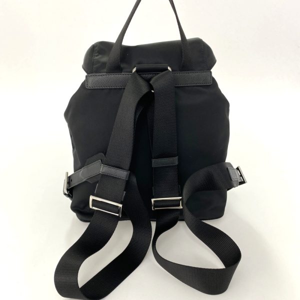 2 Prada Vela Backpack Rucksack Black