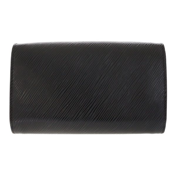 2 Louis Vuitton Epi Portefeuille Twist Chain Shoulder Bag Noir Black