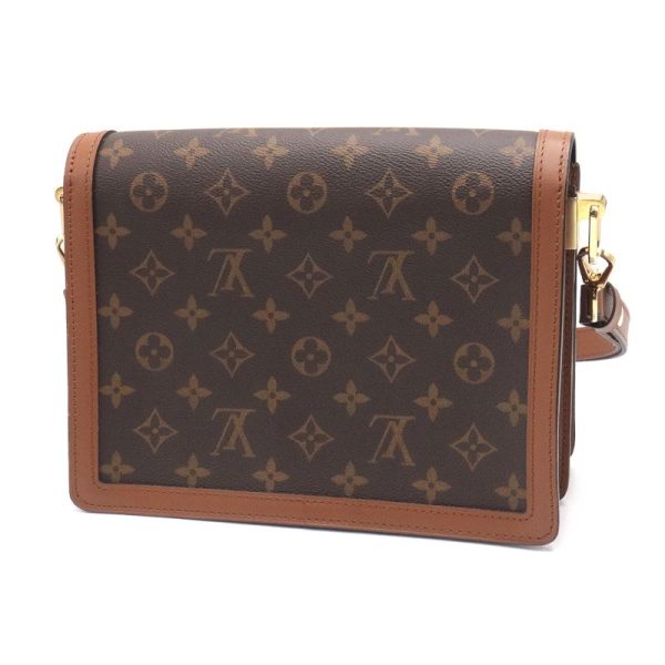 2 Louis Vuitton Dauphine Mini Monogram Reverse Shoulder Bag Brown