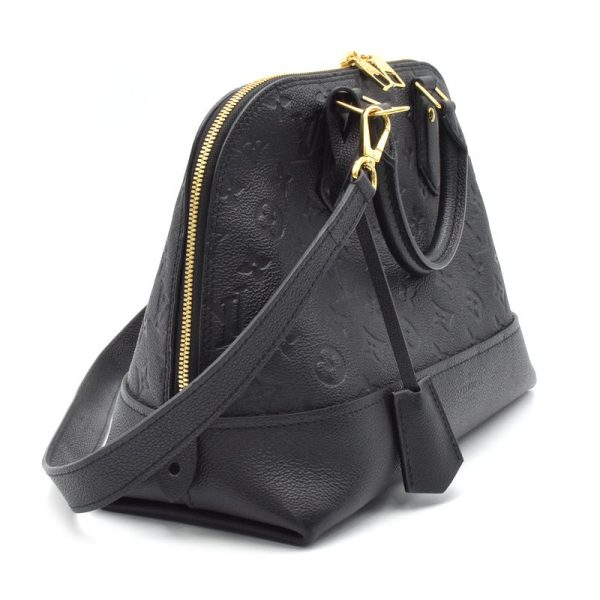 2 Louis Vuitton Neo Alma PM Monogram Empreinte Handbag Noir Black