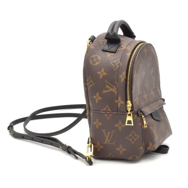 2 Louis Vuitton Palm Springs Backpack Mini Monogram canvas Rucksack Brown