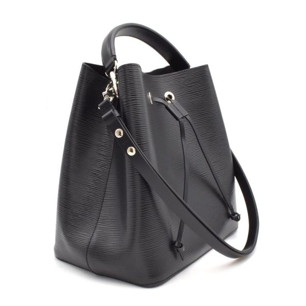2 Louis Vuitton NeoNoe Epi Shoulder Bag Noir Black