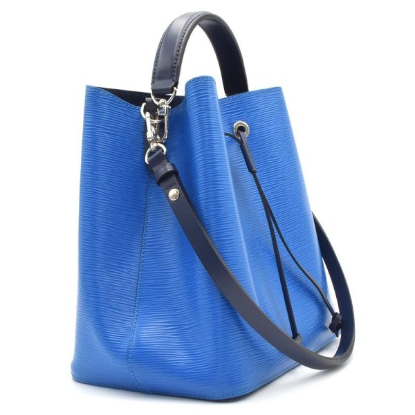 2 Louis Vuitton NeoNoe Epi Leather Handbag Blue