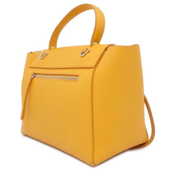 2 Celine Belt Bag Mini Calf Leather Yellow