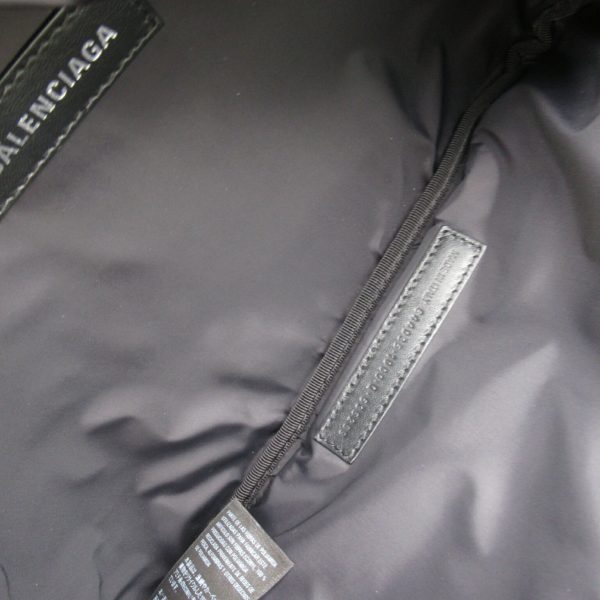 2100301130647 4 Balenciaga Waist Bag Nylon Body Bag Black