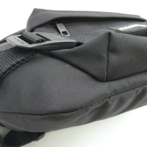 2100301130647 6 Balenciaga Waist Bag Nylon Body Bag Black