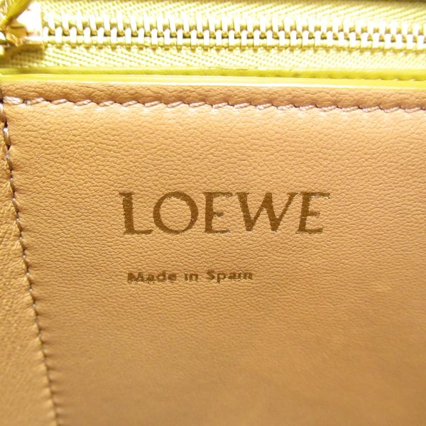 2100301131019 10 Loewe Barcelona Shoulder Bag Calfskin Yellow Mustard