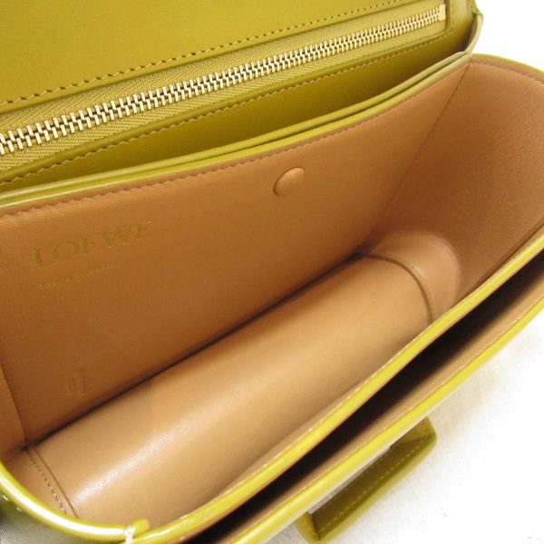 2100301131019 9 Loewe Barcelona Shoulder Bag Calfskin Yellow Mustard