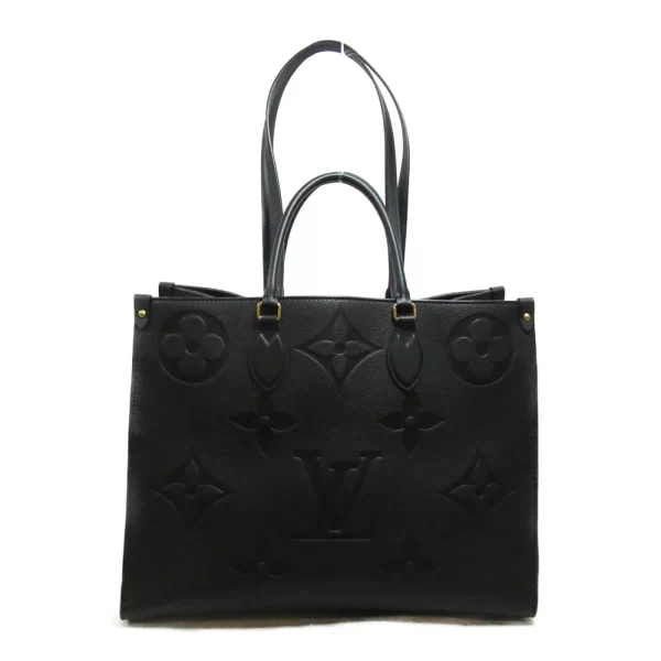 2100301131859 3 Louis Vuitton On the Go GM Calfskin Tote Bag Black