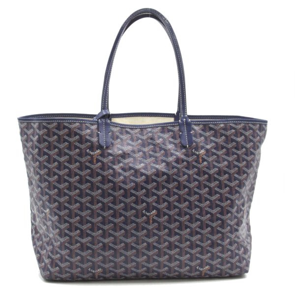 2101217761277 2 Goyard Saint Louis PM Tote Bag Navy