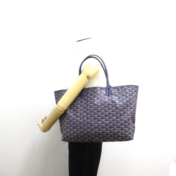 2101217761277 6 Goyard Saint Louis PM Tote Bag Navy