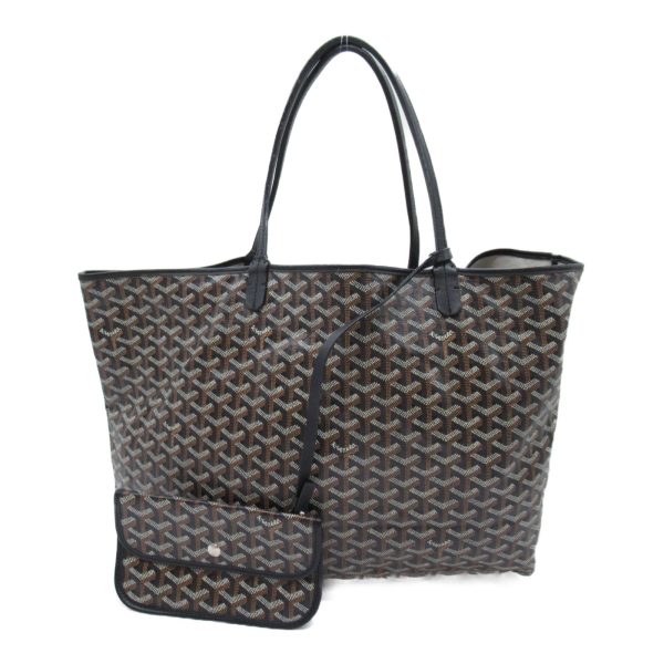 2101217761314 3 Goyard Saint Louis GM Tote Bag Black