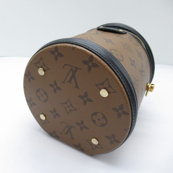 2101217772617 6 Louis Vuitton Cannes Handbag PVC Coated Canvas Monogram Reverse Womens Brown