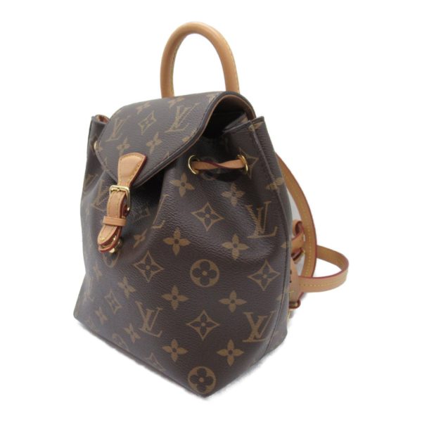 2101217786249 4 Louis Vuitton Montsouris NM BB Rucksack Backpack Bag Coated Canvas Monogram Brown