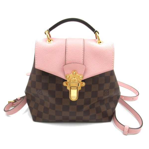 2101217805902 1 Louis Vuitton Clapton Backpack BrownPink