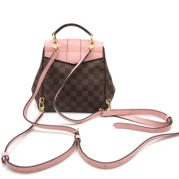 2101217805902 2 Louis Vuitton Clapton Backpack BrownPink