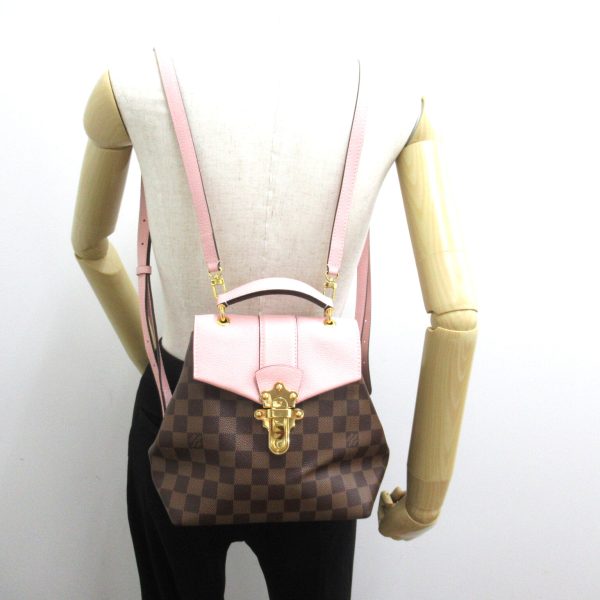 2101217805902 5 Louis Vuitton Clapton Backpack BrownPink