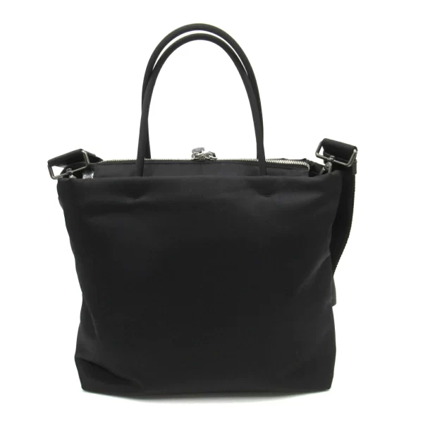 2101217816663 2 PRADA Womens Nylon Tote Bag Black