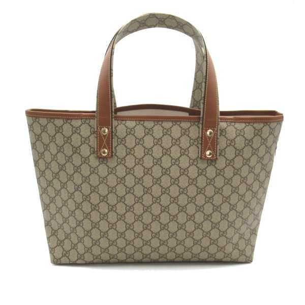 2101217835817 2 Gucci GG Supreme Sherry Line Tote Bag BrownBeige