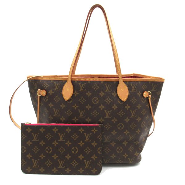 2101217841436 1 Louis Vuitton Neverfull MM Tote Bag Brown