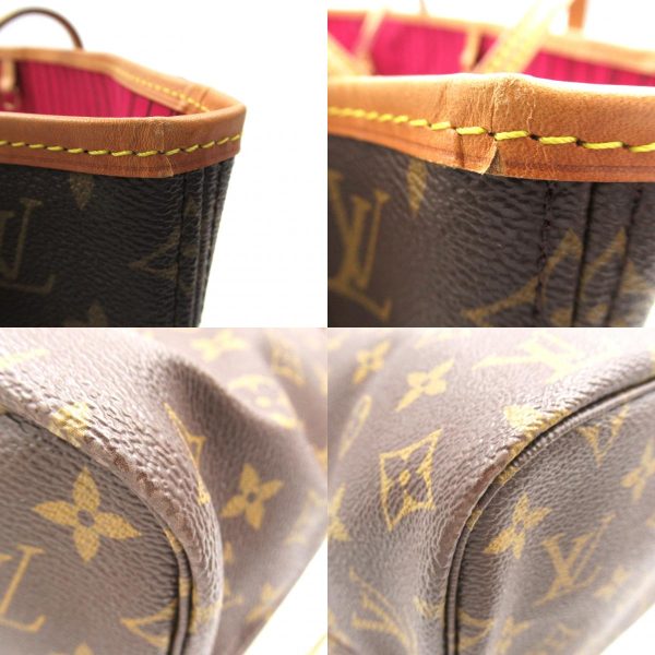 2101217841436 13c Louis Vuitton Neverfull MM Tote Bag Brown