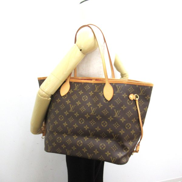 2101217841436 6 Louis Vuitton Neverfull MM Tote Bag Brown