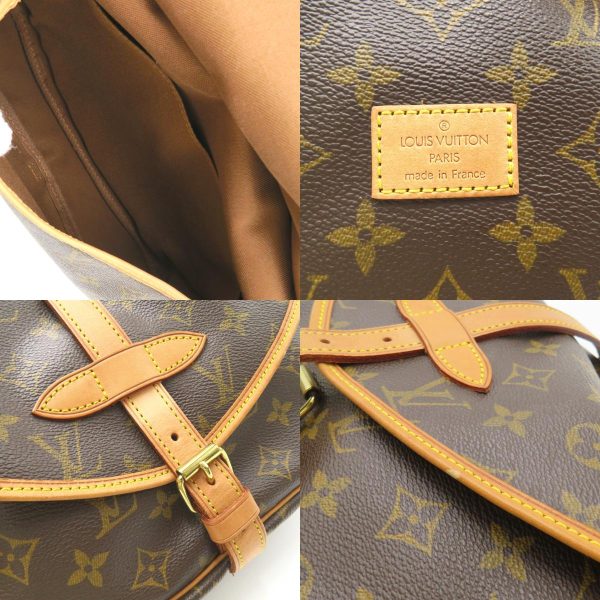 2101217841863 8c Louis Vuitton Saumur 30 Shoulder Bag Brown