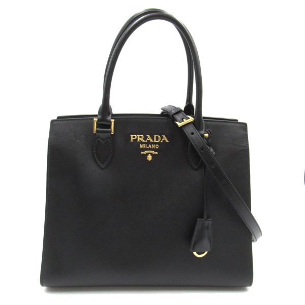 2101217842105 1 Prada 2 Way Tote Bag Black