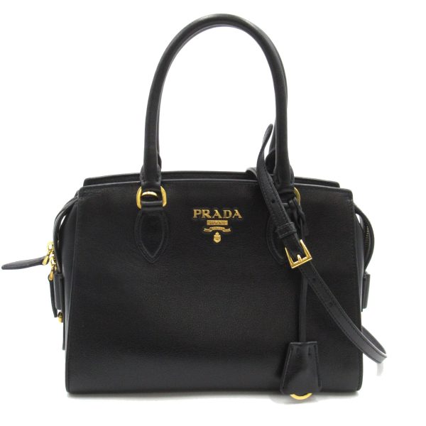 2101217842976 1 Prada 2 way shoulder bag Black